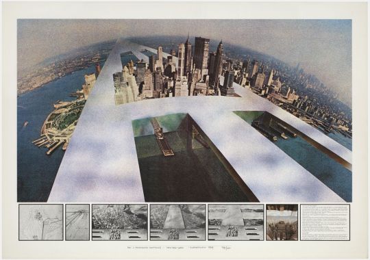 Superstudio, Monumento Continuo – New York