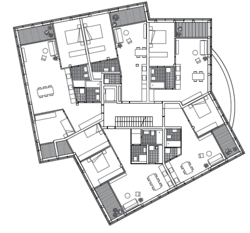 HHF, Jardin Métropole, 1. und 2. Obergeschoss, 2016