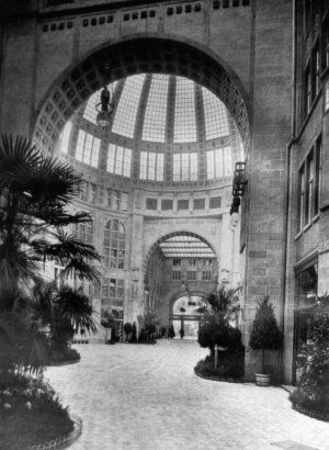 Histrorische Innenaufnahme der Friedrichstrassenpassage