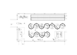 Beispielgrundriss eines umgenutzten Gates