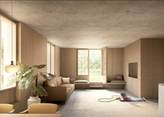 Umbau und Sanierung Derzbachhof, München, Visualisierung