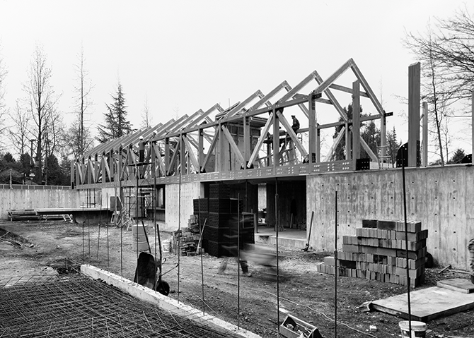 Thiermann Cruz Architects, Construction of Casa I, 2019 (photo: Erieta Attali)